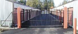 Heavy Duty slide gate with Glide Beam